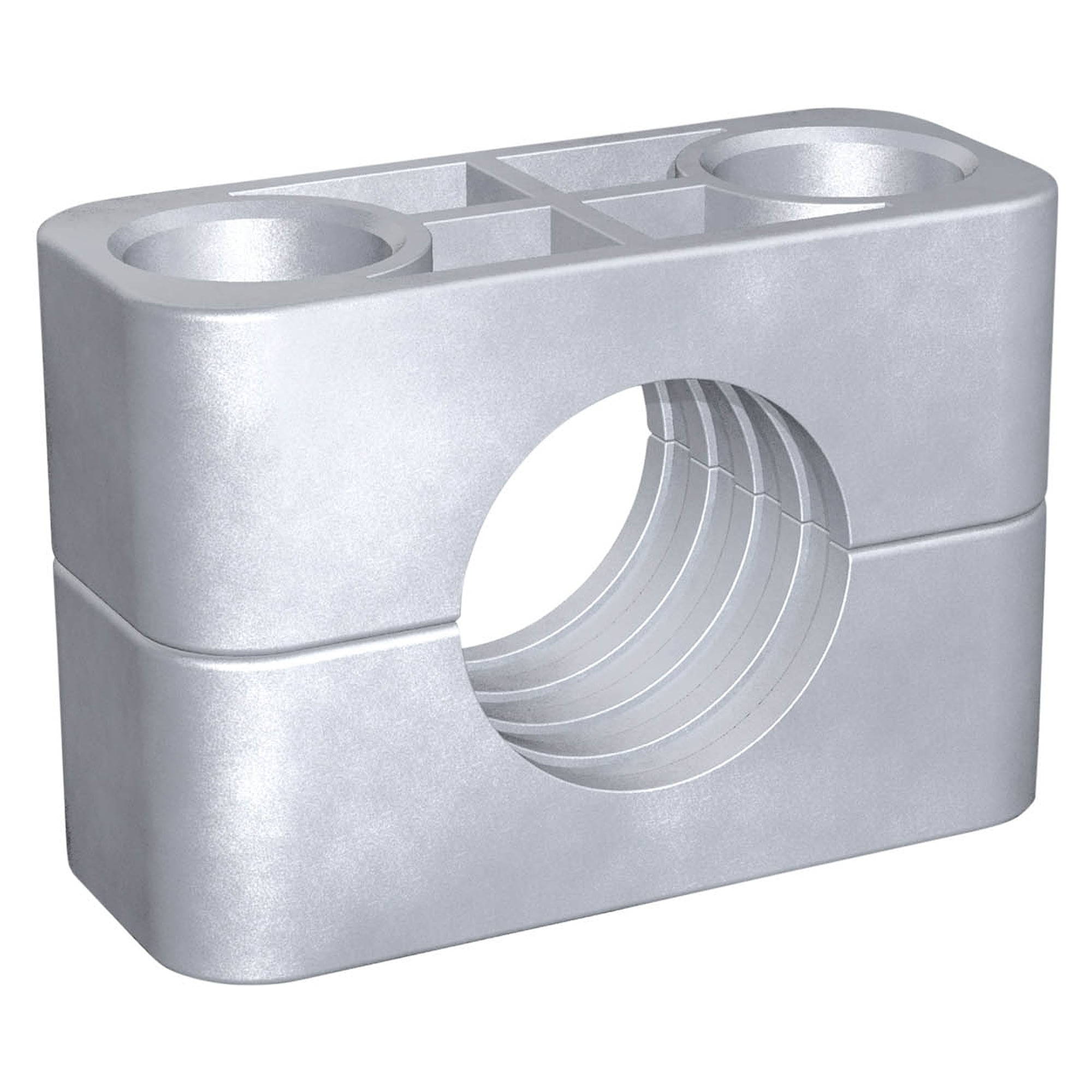 Komplettschelle Schwere Gr. 3S 10 mm Aluminium W10 Deckplatte Anschweißpl - Stauff 1110006883