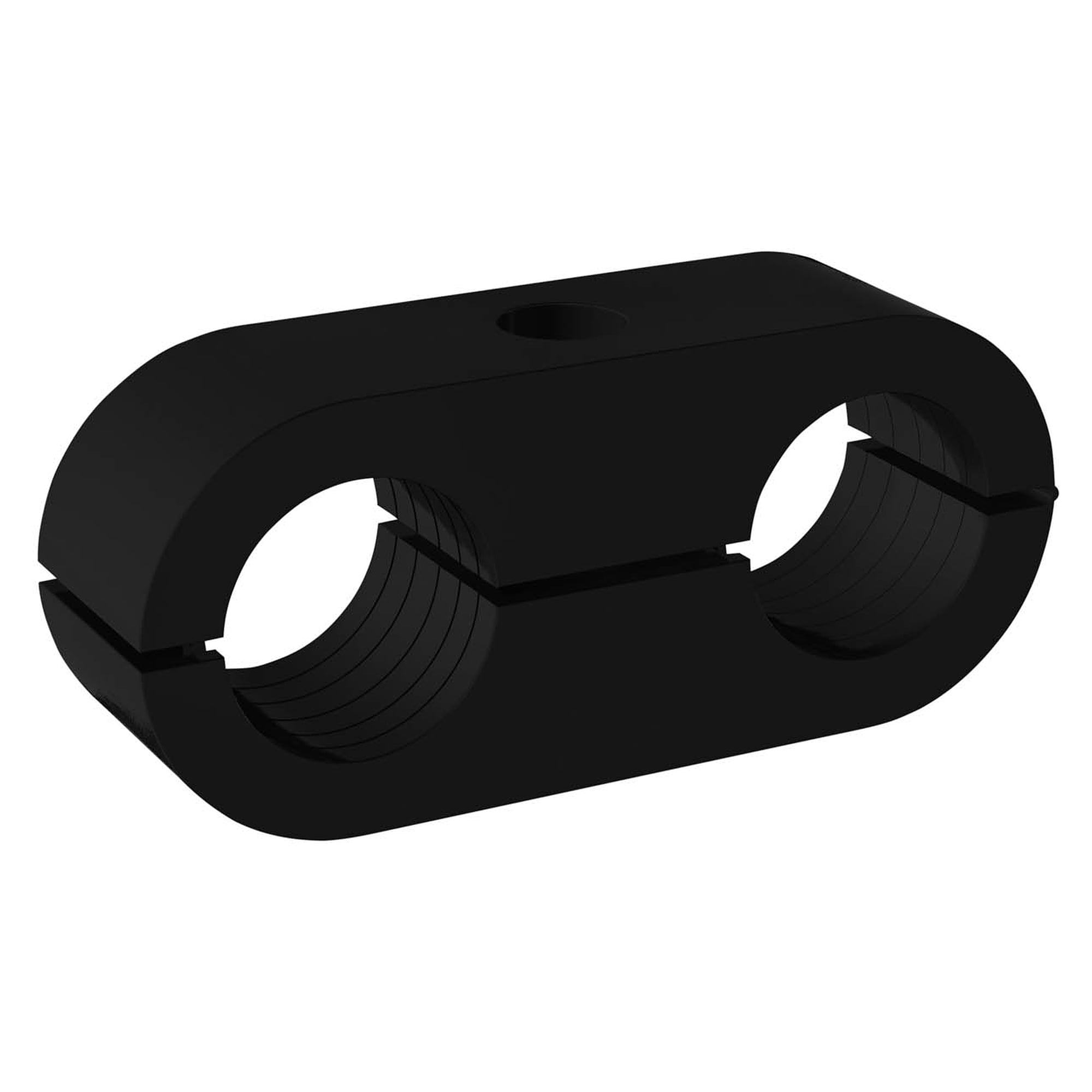Complete Clamp Light Series Baureihe Size 2 10 mm Polyamide W3 ribbed, preload - Stauff 1110005642