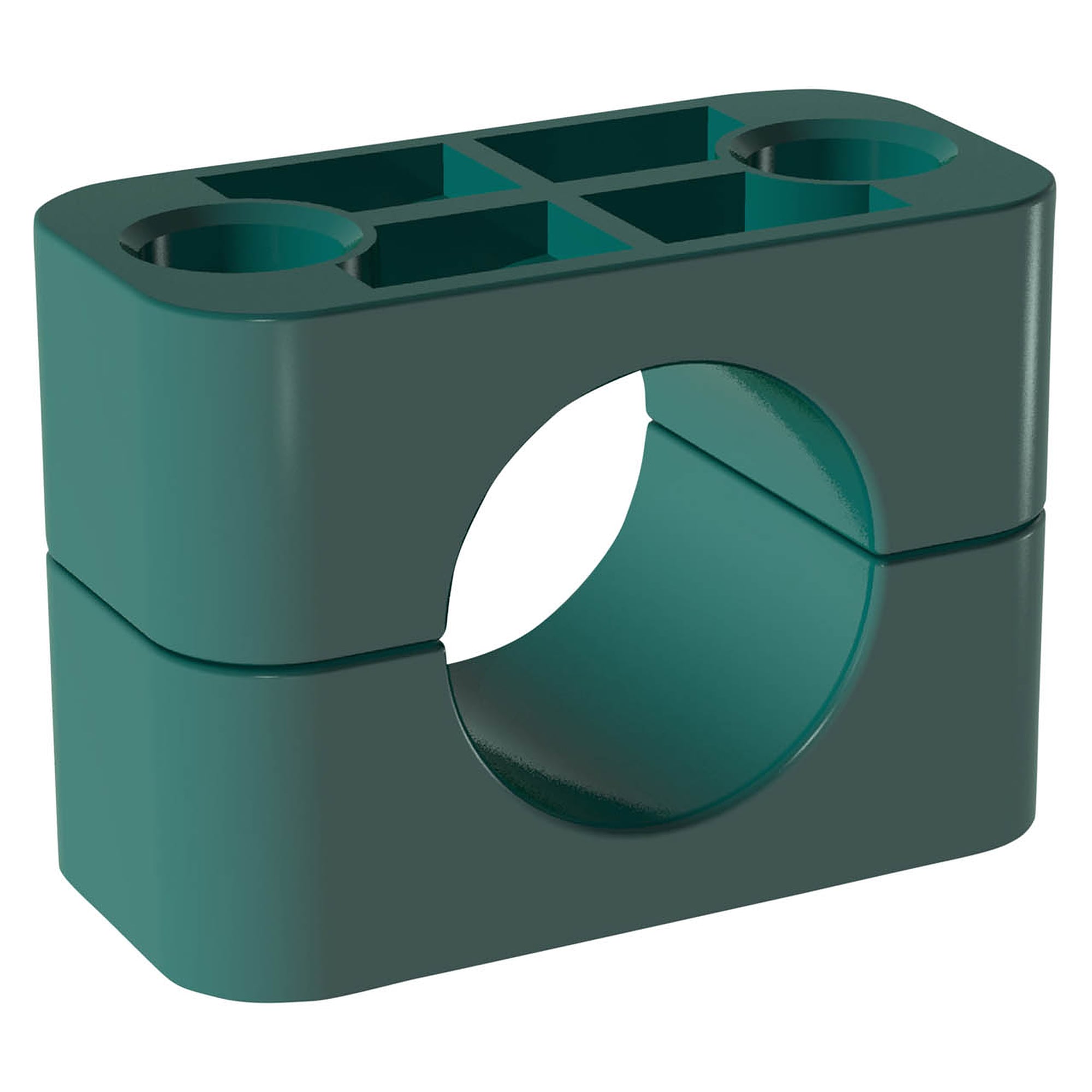 Clamp Assembly Size 2 17,2 mm Polypropylene W5 Elongated Weld Plate Cover - Stauff 1110025511