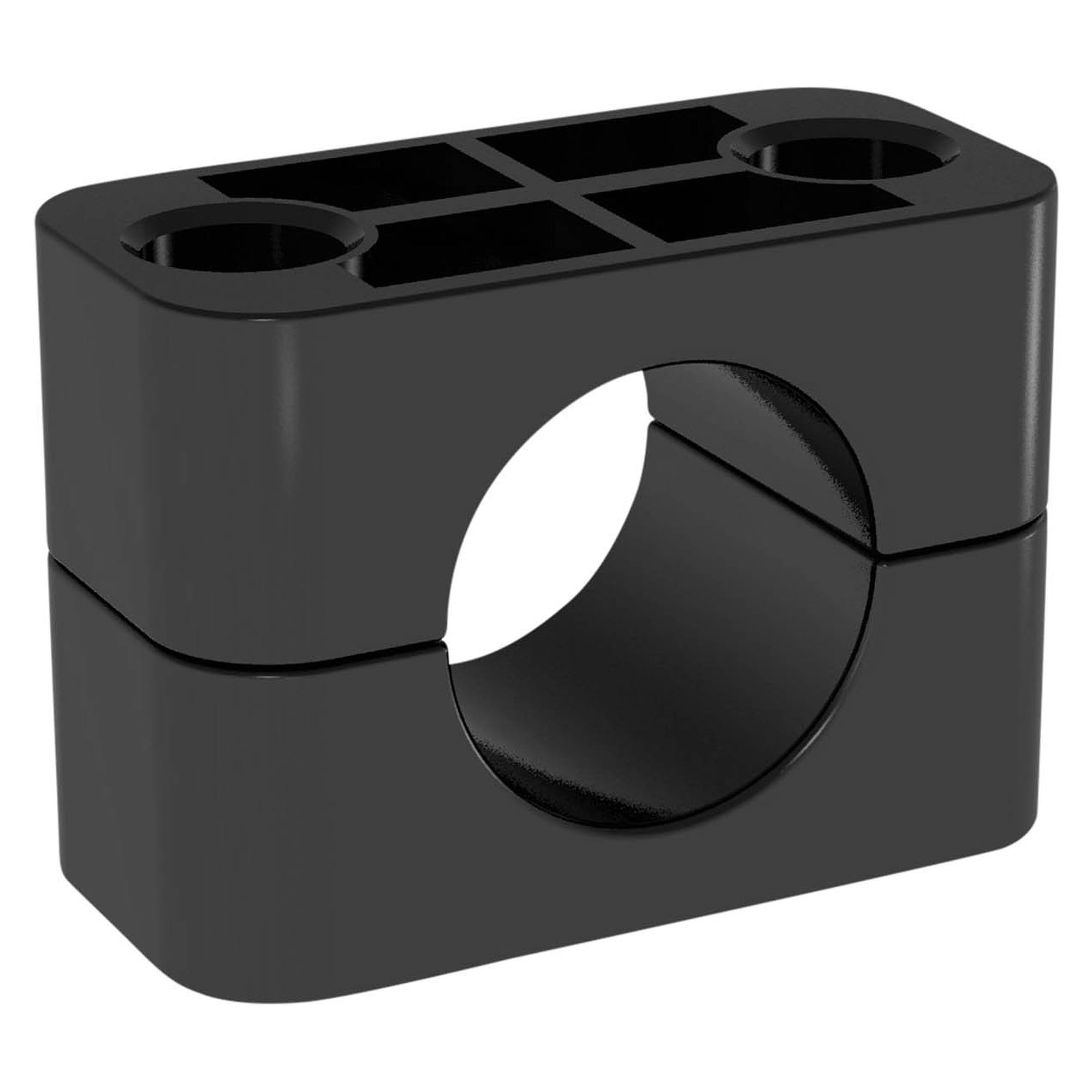 Complete Clamp Size 5 42 mm Elastomer W3 Cover Plate Glatt, without preload - Stauff 1110007375