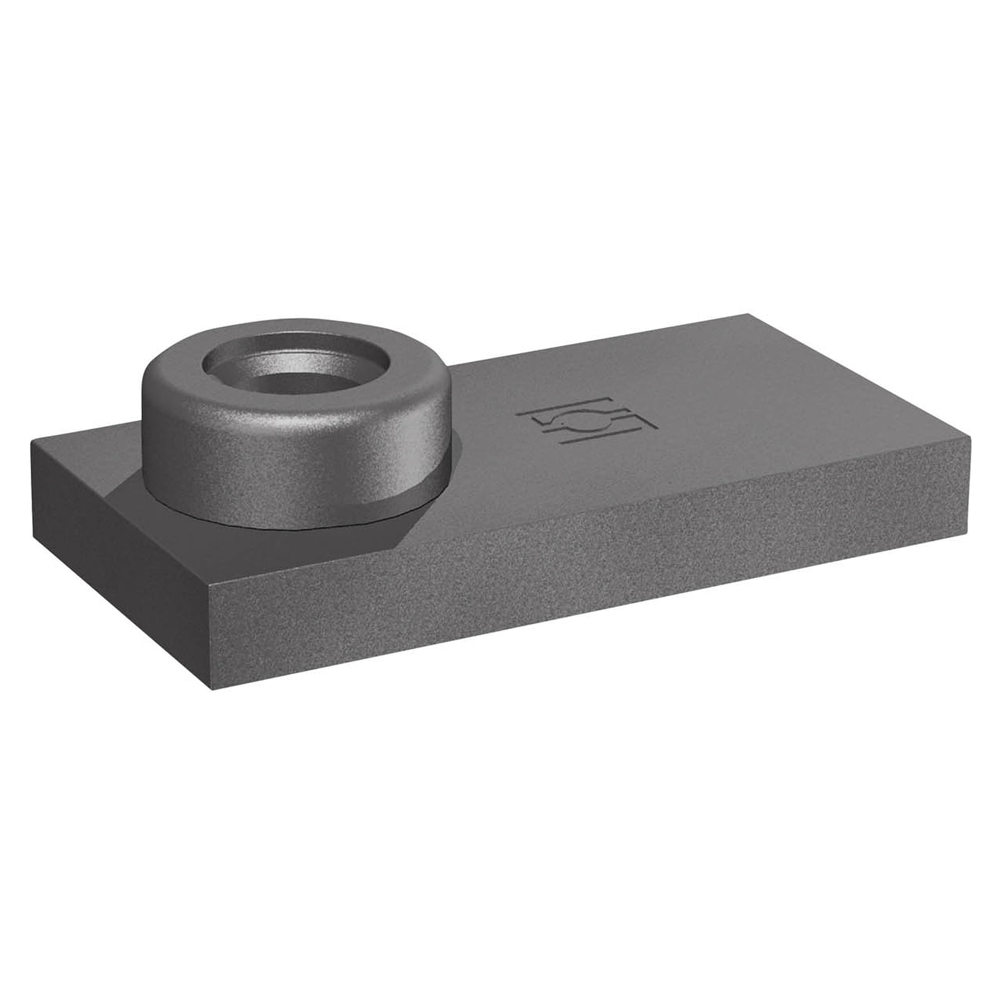 Complete Clamp Light Series Baureihe Size 1 8 mm Weld Plate Cover Plate, Hex Bolt - Stauff 1110022465