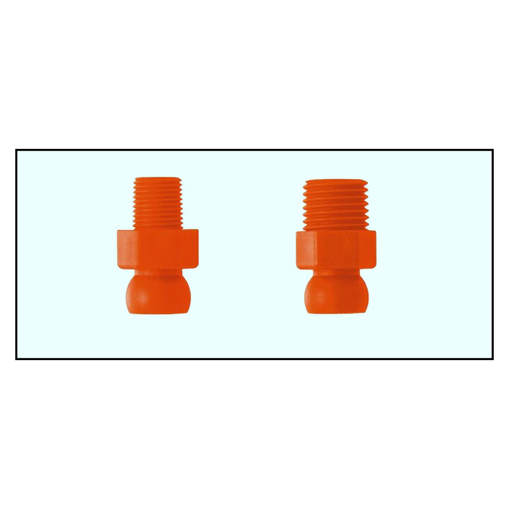 Segmented coolant hose 1/4", threaded piece R 1/8", coolant supply product
