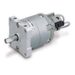 SMC CDRBU2W30-90SZ. C(D)RBU2*10~40-Z, Rotary Actuator, Free Mount, Vane Type