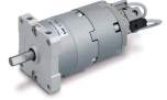 SMC CDRBU2WU40-180SZ. C(D)RBU2*U10~40-Z, Rotary Actuator, Free Mount w/Angle Adjuster, Vane Type