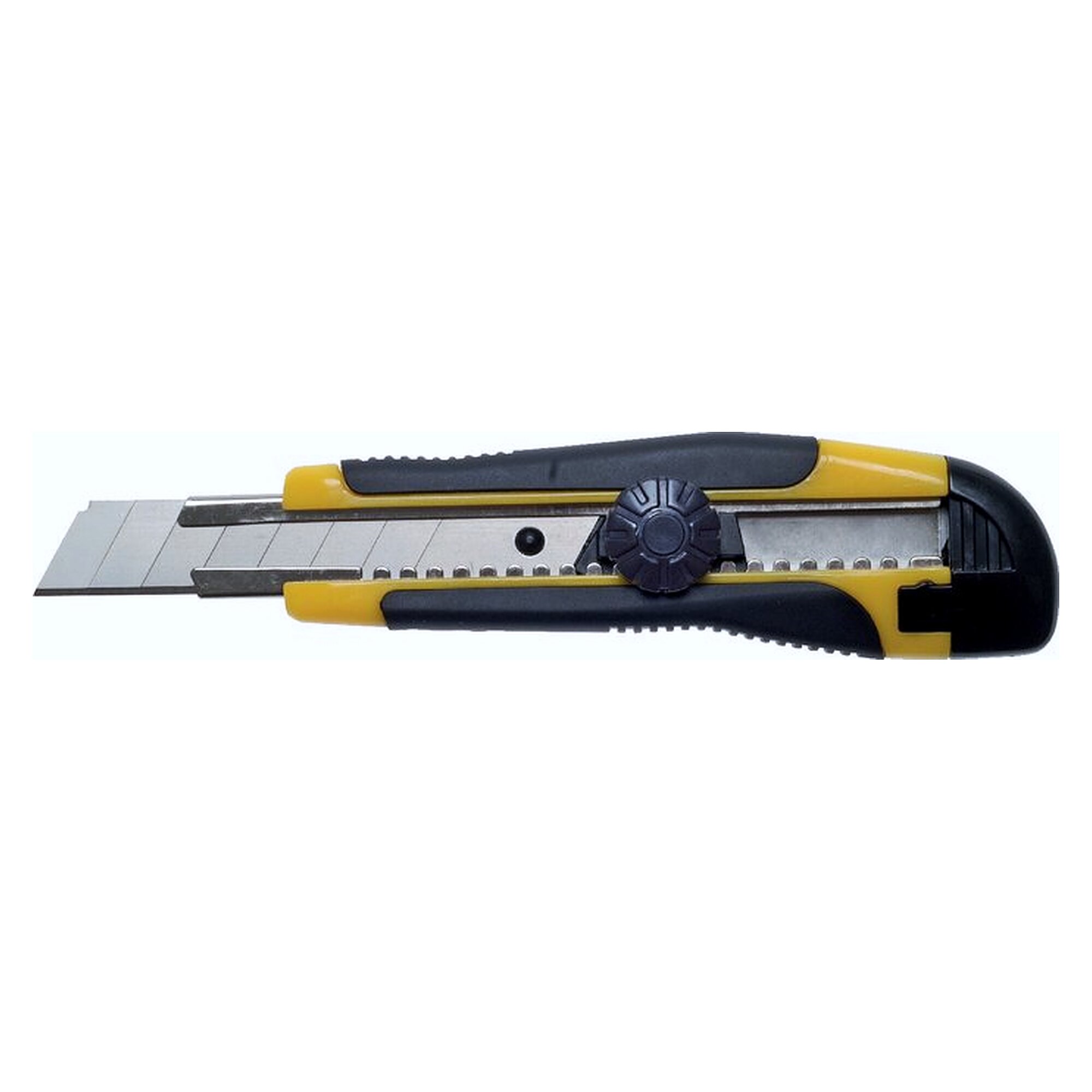 Cuttermesser, 18 mm, Schraubarretierung, Menge Ersatzklingen 10er Pack