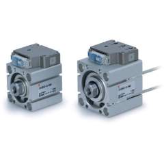 SMC CVQB40-15M-5MUB. CVQ (ø40 to ø63), Compact Cylinder with Solenoid Valve