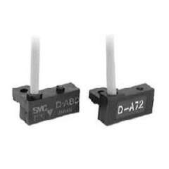 SMC D-A80HL. D-A72H/A73H/A76H/A80H, Reedschalter, Schienenmontage, Eingegossene Kabel, Axial