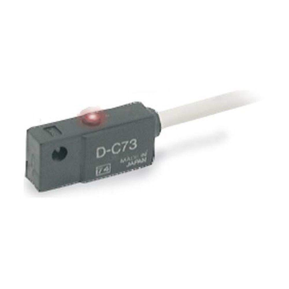 SMC D-A73L. D-A72/A73/A80, Reed Switch, Rail Mounting, Grommet, Perpendicular