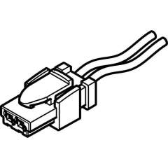 Festo 566662. Plug socket with cable NEBV-HSG2-KN-0.5-N-LE2