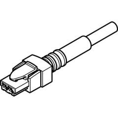 Festo 566667. Plug socket with cable NEBV-HSG2-P-1-N-LE2