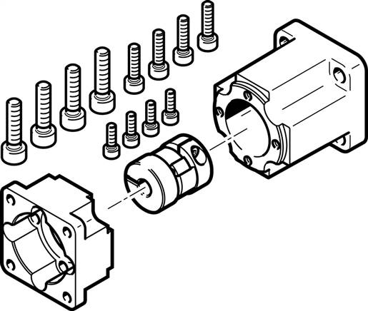 Festo 1199152. Axialbausatz EAMM-A-D19-40A
