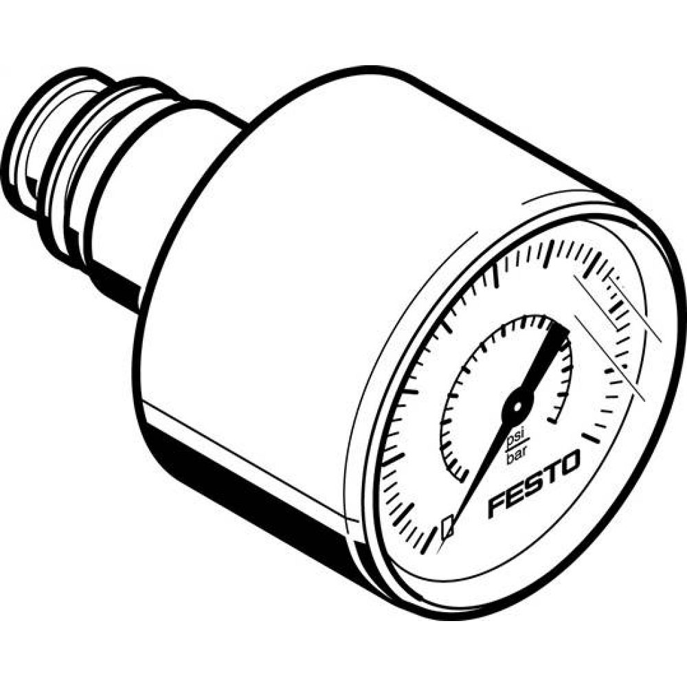 Festo 563735. Manometer PAGN-26-1.6M-P10