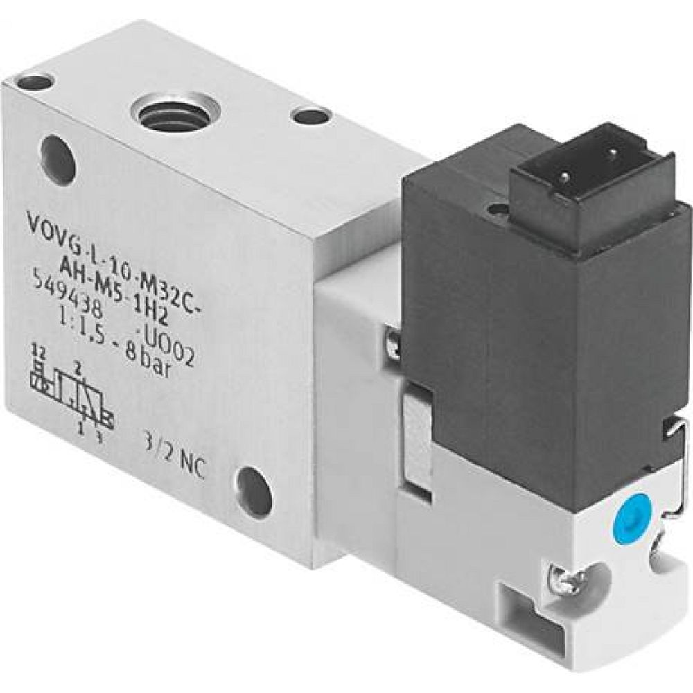 Festo 560706. Solenoid valve VOVG-S12-M32U-AH-M5-1H3