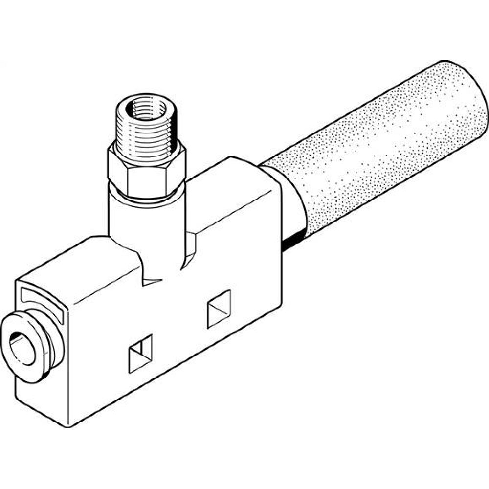 Festo 547709. Vakuumsaugdüse VN-14-L-T4-PQ2-VA5-RO2