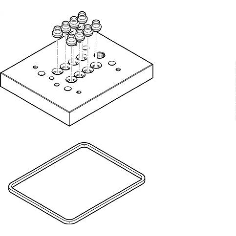 Festo 538808. Multi-pin CPV10-VI-P4-M7-C