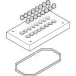 Festo 539505. Multi-pin CPV14-VI-P8-1/8-D