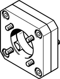 Festo 550986. Motorflansch EAMF-A-44A/B-40G