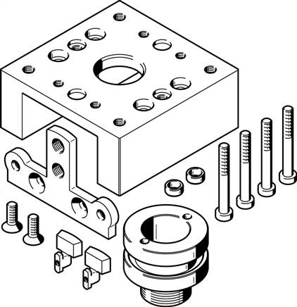 Festo 558393. Abfragebausatz EAPS-R1-25-S
