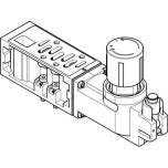 Festo 555757. Regulator plate VABF-S1-2-R1C2-C-6