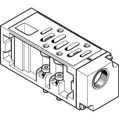 Festo 555785. Vertikal-Versorgungsplatte VABF-S1-2-P1A3-G12