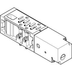 Festo 555790. Vertical pressure shut-off plate VABF-S1-2-L1D1-C