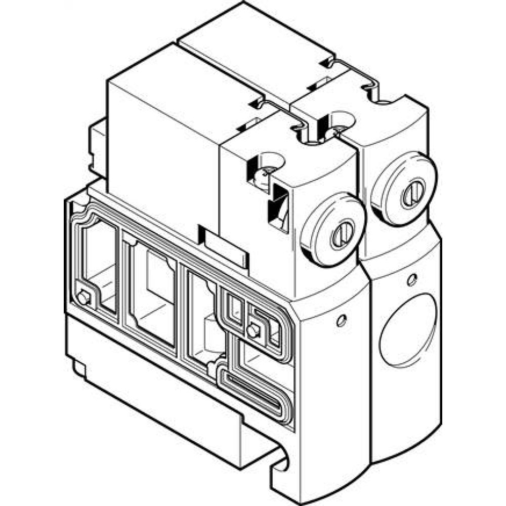 Festo 527553. Solenoid valve CPVSC1-M1H-J-P-M5