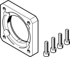 Festo 558025. Motorflansch EAMF-A-48A-70A