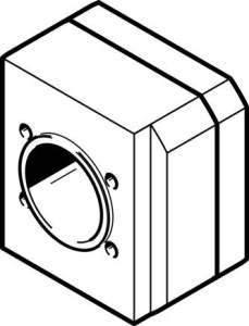 Festo 558015. Motor flange EAMF-A-L27-40G