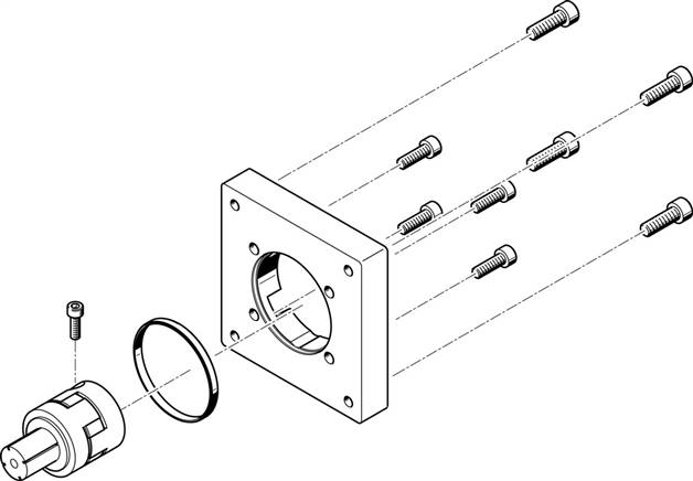 Festo 560682. Axialbausatz EAMM-A-K38-87A