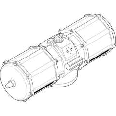 Festo 560855. Semi-rotary drive DAPS-8000-090-R-F25