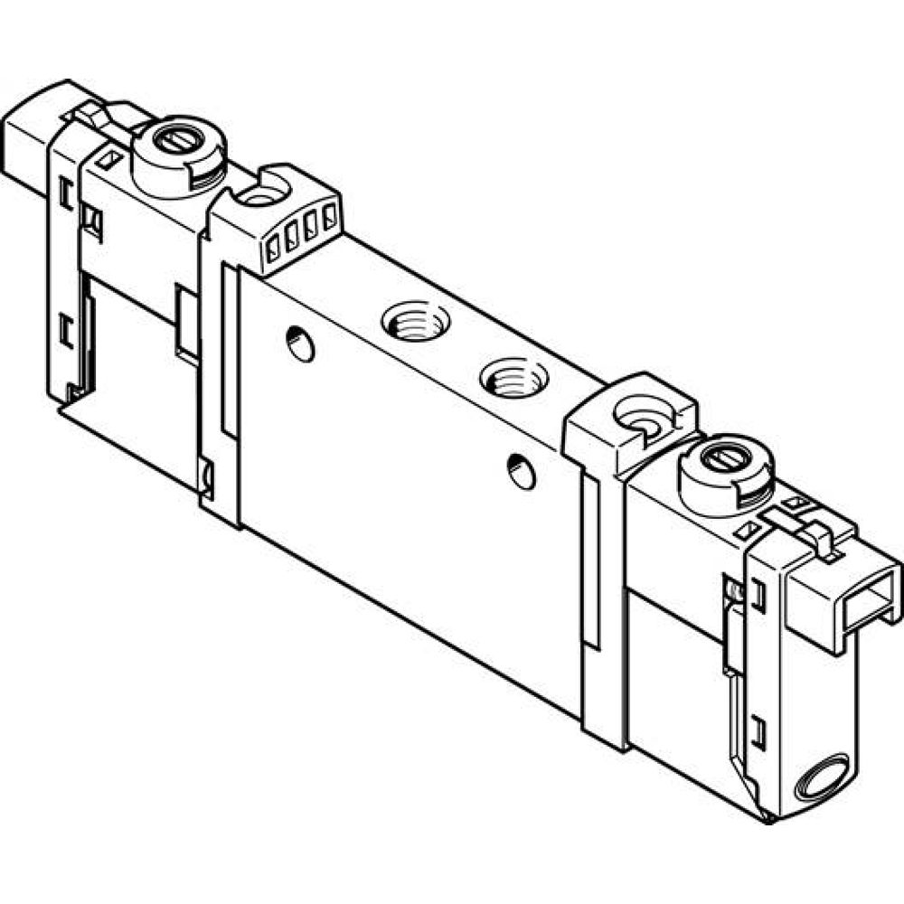Festo 577332. Solenoid valve VUVG-L10-B52-T-M7-1H2L-W1