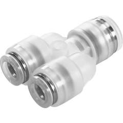 Festo 133127. Push-in Y-connector NPQP-Y-Q12-Q10-FD-P10