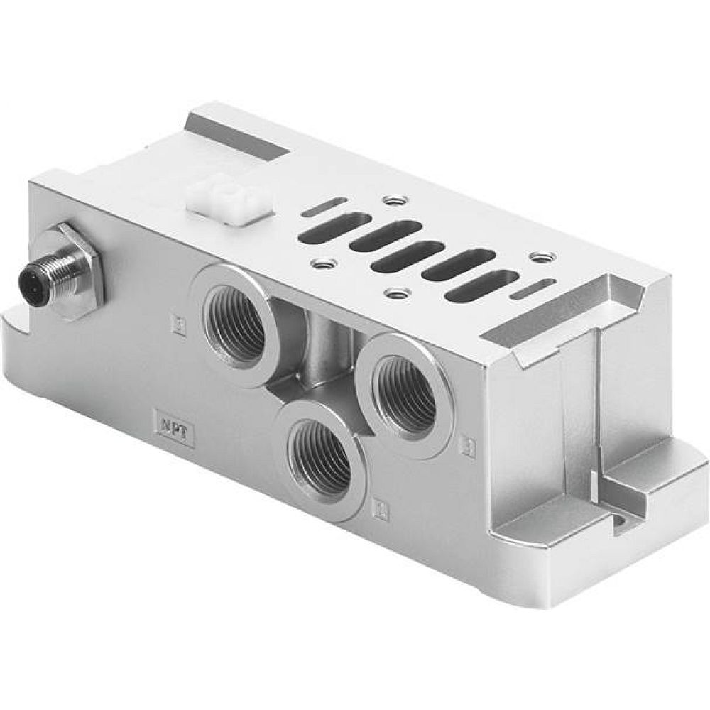 Festo 555645. Anschlussplatte VABS-S2-2S-G12-B-R3
