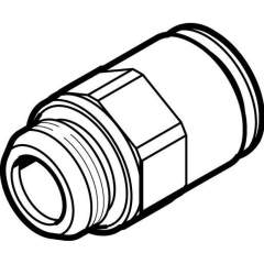 Festo 558664. Steckverschraubung NPQM-D-G14-Q6-P10