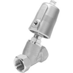 Festo 1002561. Angle seat valve VZXF-L-M22C-M-A-N2-450-M1-V4V4T-50-4