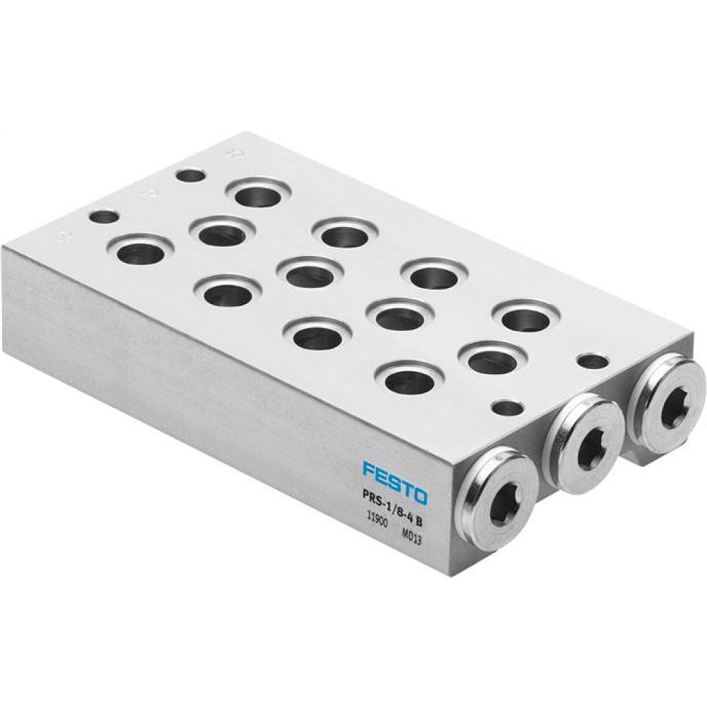 Festo 11900. Manifold block PRS-1/8-4-B