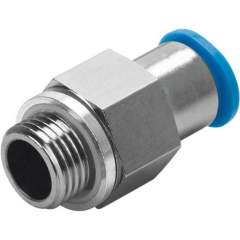 Festo 186303. Push-in fitting, self-sealing QSK-G1/2-12