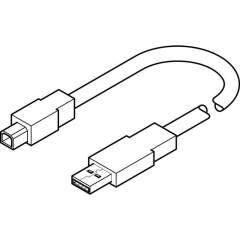 Festo 1501332. Programming cable NEBC-U1G4-K-1.8-N-U2G4