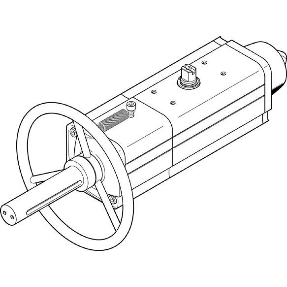 Festo 8005035. Semi-rotary drive DAPS-0120-090-RS2-F0710-MW