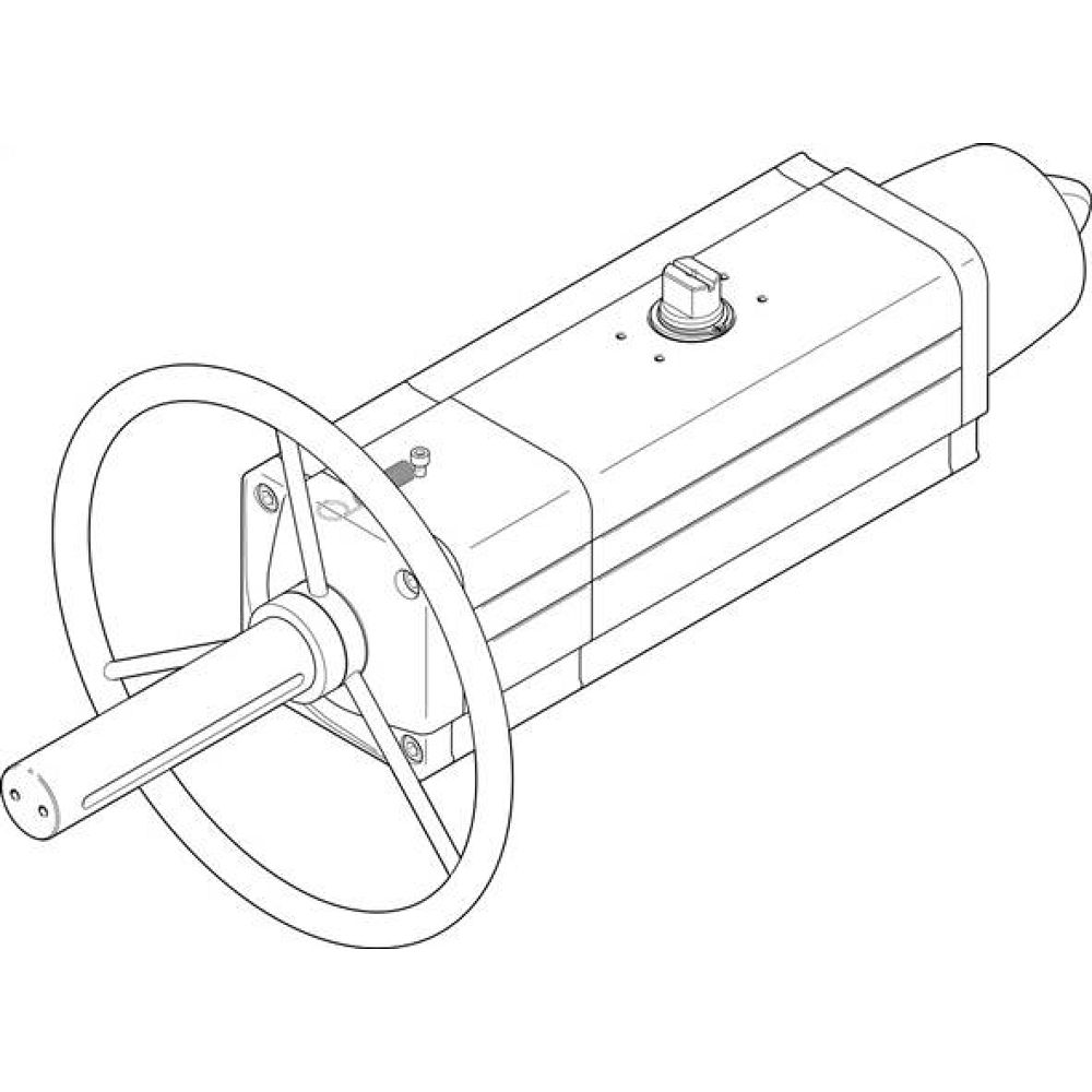 Festo 8005048. Semi-rotary drive DAPS-0360-090-RS3-F1012-MW