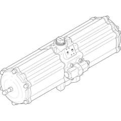 Festo 553246. Semi-rotary drive DAPS-1920-090-RS4-F16-T6