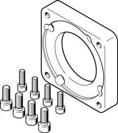 Festo 1593628. Motor flange EAMF-A-77A-100A