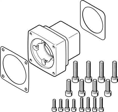 Festo 2234020. Axial kit EAMM-A-D32-60P-S1