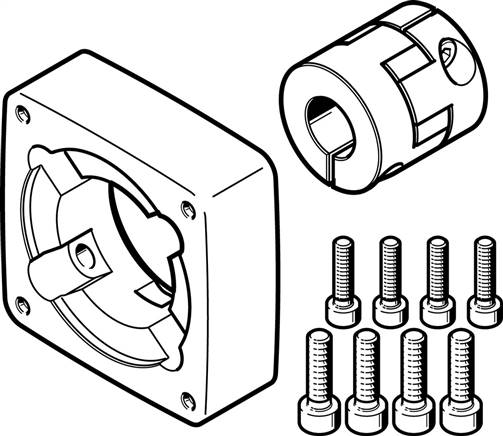 Festo 2264375. Axialbausatz EAMM-A-P6-38A-60P