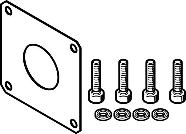Festo 2481474. Dichtung-SET EADS-F-40A