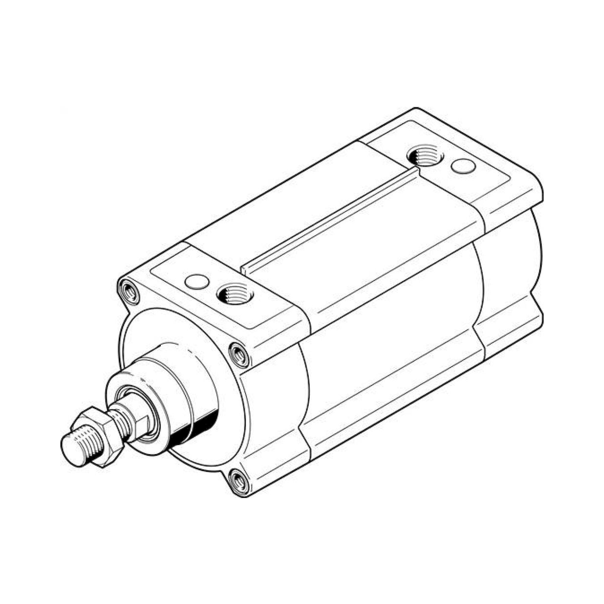 standards-based cylinder DSBF-C-100-175-PPVA-N3A3-R - Festo 595997