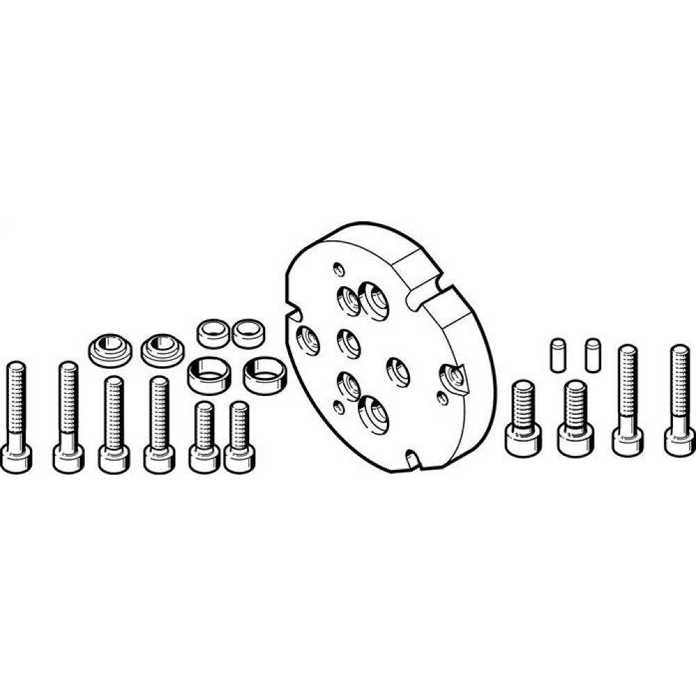 Festo 2378415. Adapterbausatz DHAA-G-H2-20-B13G-50