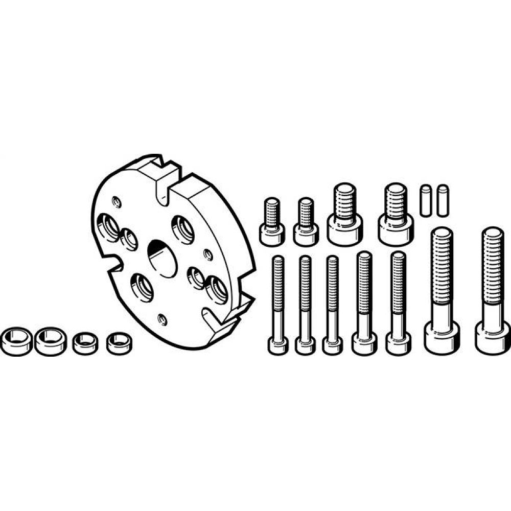 Festo 2376297. Adapterbausatz DHAA-G-Q5-20-B13-35