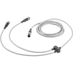 Festo 8035777. Verteiler NEDY-L2R1-V1-M12G5-U-0.3L-M8G4-2.5R