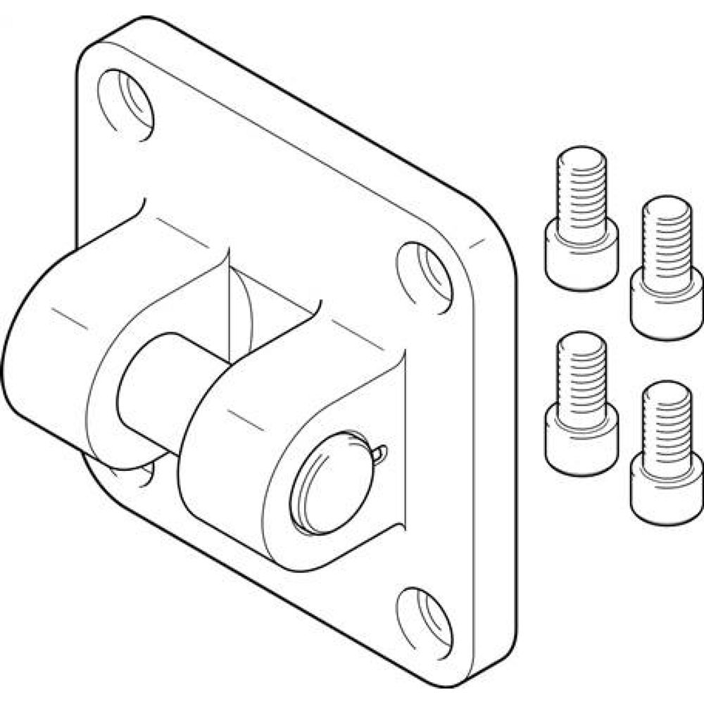 Festo 152598. Schwenkflansch SNG-200